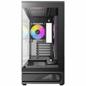 Boîtier d'ordinateur Antec Constellation - Noir - En verre trempé, Mesh, Acier, Plastique - 1 x 240mm, 1 x 120mm Fan(s) In