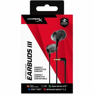 HyperX Cloud Earbuds III Black