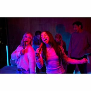 JBL EasySing Plug-in Microphone for Voice, Vocals, Singing, Music, Speaker - Black - 50 Hz to 15 kHz - Shock Mount - USB T