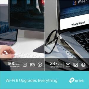 TP-Link Archer TX10UB Nano IEEE 802.11 a/b/g/n/ac/ax Bluetooth 5.3 Dual Band Wi-Fi/Bluetooth Combo Adapter for Desktop Com