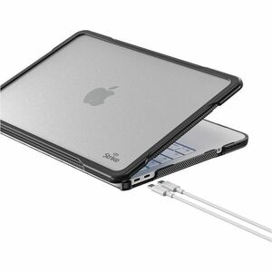 Strike MacBook Neo Hardshell Case (Black) - For Apple Notebook - Black - Scratch Resistant, Drop Resistant, Wear Resistant
