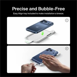 Belkin ScreenForce UltraGlass 2 9H Glass Screen Protector for Apple iPhone 17 Pro Max - Clear - For OLED iPhone 17 Pro Max