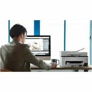 Stampante multifunzione a getto di inchiostro Canon MAXIFY GX2051 Con filo e senza fili MegaTank - Colore - Fotocopiatrice