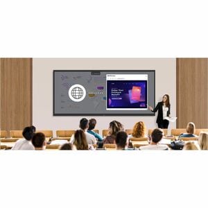 LG CreateBoard 105TR5WP-B 2667 mm 5K LCD Collaboration Display - ARM Cortex A76 + A55 - 8 GB - Infrared - Touchscreen - 21