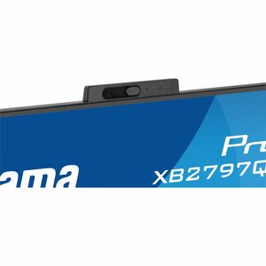 iiyama ProLite XB2797QSNPH-B1 27" Class Webcam WQHD LED Monitor - 16:9 - Matte Black - 68.6 cm (27") Viewable - In-plane S