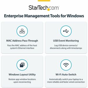 StarTech.com Adattatore Multiporta USB-C a Dual DisplayPort, ricarica PD 100W, 2x 4K 60Hz, Hub 5 porte 5Gbps, Gigabit Ethe