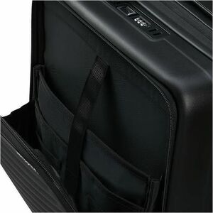 Samsonite Restackd Travel/Luggage Case (Suitcase) for 26.7 cm (10.5") to 39.6 cm (15.6") Travel - Black - Scratch Resistan