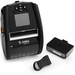 Zebra ZQ620 Plus Industrial, Mobile, Transportation & Logistic, Warehouse, POS System Direct Thermal Printer - Monochrome 