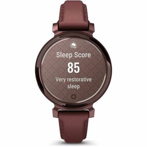 Garmin Lily 2 Classic Smart Watch - 35.40 mm Case Height - 35.40 mm Case Width - Dark Bronze Case Color - Purple Band Colo