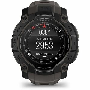 Garmin Instinct 3 Smart Watch - Metal Body Material - Polymer Case Material - 3.3 cm (1.3") - AMOLED Display - GPS - 960 H