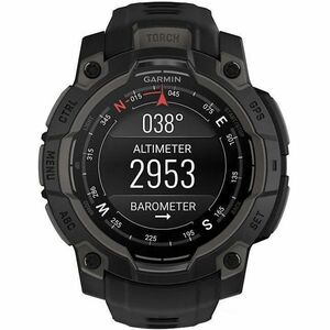 Garmin Instinct 3 Smart Watch - Metal Body Material - Polymer Case Material - 3.3 cm (1.3") - AMOLED Display - GPS - 768 H