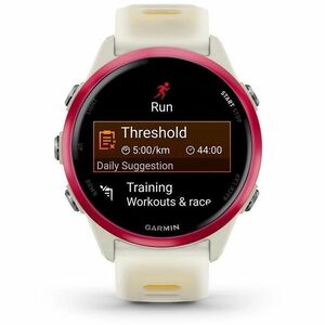 Garmin Forerunner 570 Smart Watch - 42.40 mm Case Height - 42.40 mm Case Width - Raspberry Body Color - Aluminium Body Mat