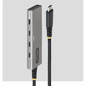 StarTech.com USB Hub - USB 3.2 Gen 2 - 1.25 GB/s - Notebook, Solid State Drive, Workstation - Space Gray - UASP Support - 