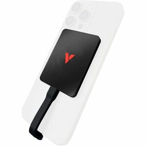 Verbatim SnapBack Ultra Slim 32335 512 GB Portable Rugged Solid State Drive - M.2 2242 External - Black - iPhone Device Su