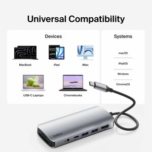 USB-C 7-IN-1 MULTIPORT HUB 4K60