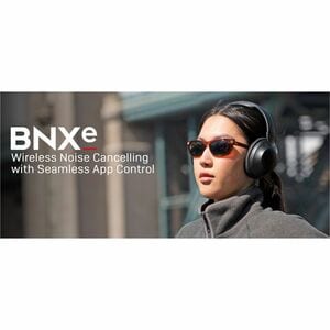 LINDY Wireless Over-the-head, Over-the-ear Stereo Headset - Black - Siri - Binaural - Circumaural - Bluetooth - 20 Hz to 2