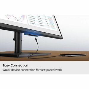 Samsung ViewFinity S8 S32H800UAU 32 Zoll Klasse 4K UHD LED-Monitor - 16:9 Format - Schwarz - 81,3 cm (32 Zoll) Viewable - 