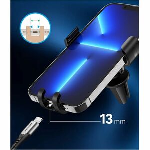 Vention KCSB0 Smartphone, Car, iPhone SmartPhone Holder - 112.1 mm x 73 mm x 83.5 mm x - Thermoplastic Polyurethane (TPU),
