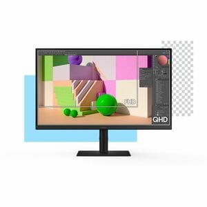 Samsung ViewFinity S6 S27F610EAW 27" (68.6 cm) Class WQHD LCD Monitor - 16:9 - Black - 27" (68.6 cm) Viewable - In-plane S