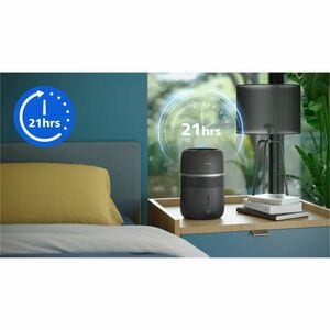 Philips Serie 4000 deumidificatore d'aria, potenza 3W, tensione di ingresso AC 100-240V, colore grigio scuro