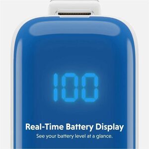 Hyperjuice Flex HJ5401OGGL Power Bank - Snorkel Blue - For Smartphone, Tablet PC, Notebook, USB Type A Device, USB Type C 