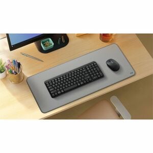 Logitech K250 Keyboard - Compact - Wireless Connectivity - Czech - Graphite - Bluetooth - 10 m - On/Off Switch Hot Key(s) 