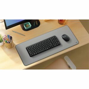 Logitech K250 Teclado - Compacto - Sem fios Conectividade - Checo, Eslovaco - Grafite - Bluetooth - 10 m - Comutador ligad