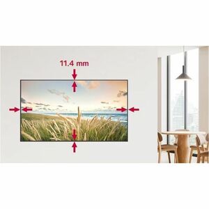 LG 49UH5Q-E 1244.60 mm LCD Digital Signage Display - 24 Hours/7 Days Operation - In-plane Switching (IPS) Technology - 384