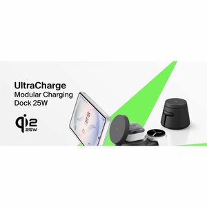 Belkin UltraCharge WIZ052 Induction Charger - For Smartphone, Smartwatch, iPhone - 15 V Input - 2 A - 5 V DC Output - Inpu