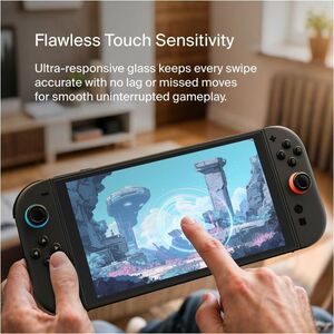 Belkin ScreenForce 9H Tempered Glass Anti-glare Screen Protector for Nintendo - Clear - For LCD Gaming Console - Scratch R
