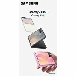 Samsung Galaxy Z Flip8 SM-F776B 256 GB Smartphone - 17.5 cm (6.9") Flexible Folding Screen Dynamic AMOLED 2X Full HD Plus 