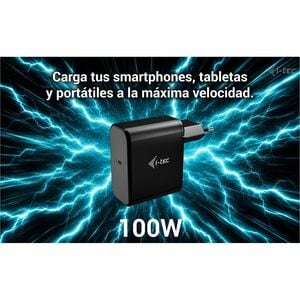 i-tec 100 W AC Adapter - Universal Adapter - 1 USB Type-C - For Notebook, Tablet, Smartphone, USB Type C Device, Workstati