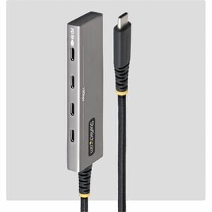 StarTech.com USB Hub - USB 3.2 Gen 2 - 1.25 GB/s - Notebook, Solid State Drive, Workstation - Space Gray - UASP Support - 