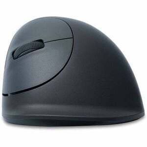 R-Go HE Basic Vertical Mouse Maus - Bluetooth - USB-Typ C - Optisch - 3 Taste(n) - Grau - Mac, Windows - Kabel/Drahtlos - 