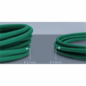 Digitus 30 cm Kategorie 6a Netzwerkkabel - 10 Stück - Cable for Netzwerkgerät - 10 Gbit/s - Patchkabel - Abschirmung - Shi