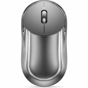 Lenovo 8000 Full-size Maus - Bluetooth/Radio-Frequenz - USB Typ-A - Infrarot - 5 Taste(n) - Grau - 1 Box - PC, Mac - Kabel