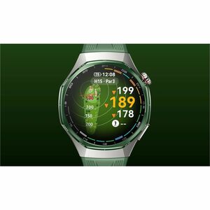 Huawei WATCH GT 7 Pro Smart Watch - Green Band Color - Titanium Alloy Case Material - Fluoroelastomer Band Material - Acce