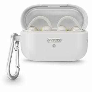 Bose True Wireless Earbud, Open-ear Stereo Earset - White - Binaural - Open