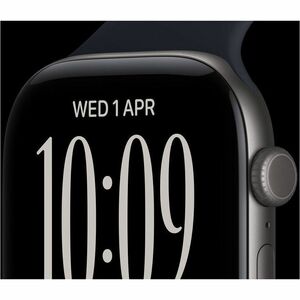 Apple Watch Series 12 智能手表 - 46 毫米 Case Height - 40 毫米 Case Width - 太空灰 Case Color - 铝 机箱材料 - 无线局域网 - 光学心率传感器, 温度感应器, 高度计,