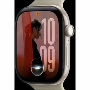 Apple Watch Series 12 智能手表 - 46 毫米 Case Height - 40 毫米 Case Width - 沙色 Band Color - 铝 机箱材料 - 无线局域网 - 光学心率传感器, 温度感应器, 高度计, 