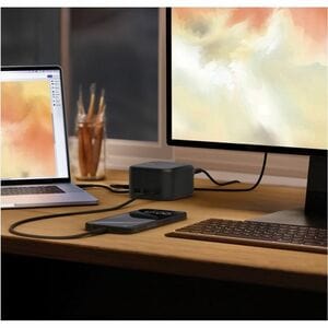 Belkin Connect USB Type C Docking Station for Monitor - Charging Capability - 130 W Power Supply - Portable - 1 Displays S
