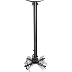 Neomounts CL25-550BL1 Montagem no teto para Projetor - Preto - Altura ajustável - 35 kg Capacidade de carga
