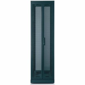 Schneider Electric NetShelter VX 42U Floor Standing Rack Cabinet for Storage, Server - 482.60 mm Rack Width - Black - 454.