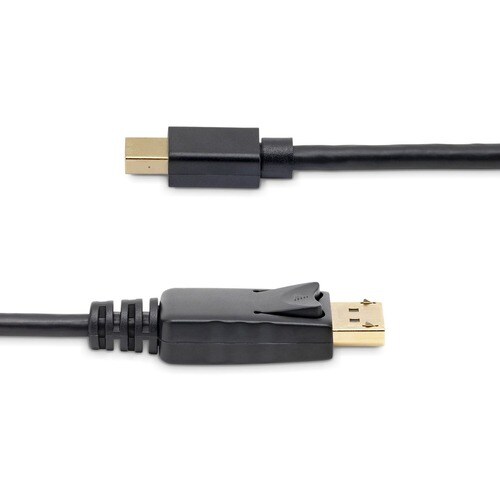 StarTech.com 10ft (3m) Mini DisplayPort to DisplayPort 1.2 Cable, 4K x 2K mDP to DisplayPort Adapter Cable, Mini DP to DP 
