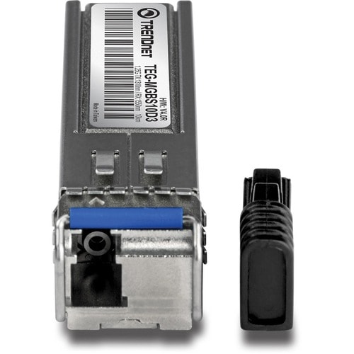TRENDnet TEG-MGBS40D3 SFP (mini-GBIC) - 1 x LC Simplex 1000Base-LX Network - 1 - TAA Compliant - For Data Networking, Opti