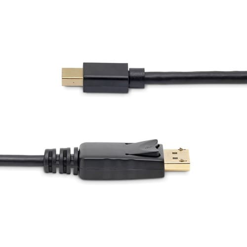 StarTech.com Cable de 3m Adaptador de Mini DisplayPort 4k 1.2 Macho a DisplayPort Macho- Negro - Cable for Monitor, Dispos