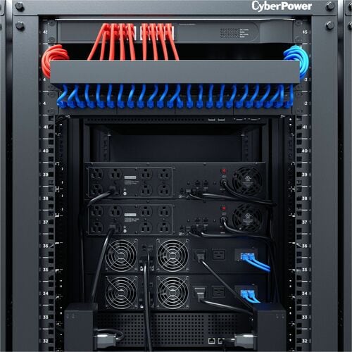 UPS de línea interactiva CyberPower Intelligent LCD OR1500PFCRT2U - 1.50kVA/1.05kW - 2U Rack/Torre - 10Hora(s) Recharge - 