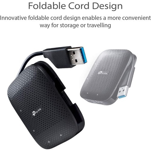 TP-Link UH400 Concentrador USB - USB 3.0 Typo A - Externo - 4 Total USB Port(s) - 4 USB 3.0 Port(s) - Mac, Linux, PC