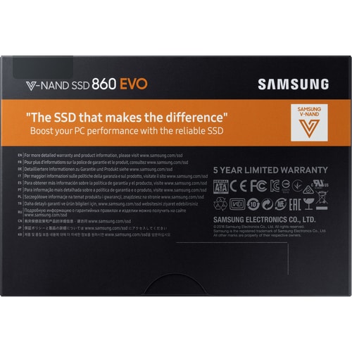 KIT SAMSUNG 860 EVO 250GB SATA 6GBPS 2.5INCH INTERNAL SOLID STATE