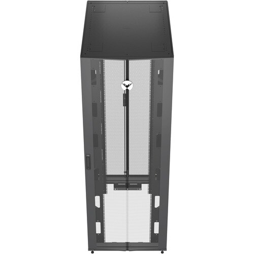 Vertiv VR Rack - 48U Server Rack Enclosure| 800x1200mm| 19-inch Cabinet (VR3357) - 2265x800x1200mm (HxWxD)| 77% perforated